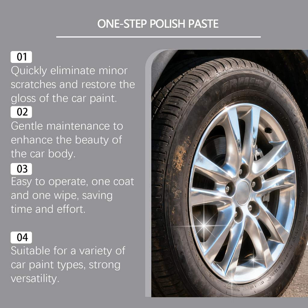 Car Paint Care Paste Coating Maintenance Polishing And Cleaning Cream