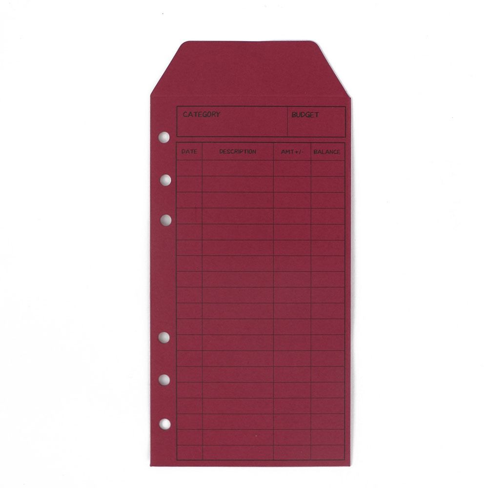 Kawaii Budget Envelopes Money Saving A6 Binder Budget Planner Office Supplies