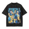 Comic Invincible OmniMan Washed Tshirt Men Women Summer Cotton YK Clothing Vintage Fashion Round Neck Short Sleeved Tee