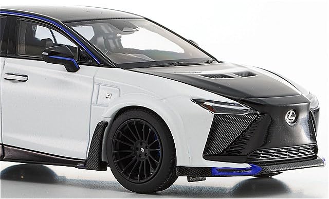 Kyosho Original 1/43 LEXUS RZ600e F SPORT Performance, Black & HAKUGIN II (Silver II), Finished Model, KS03945H2
