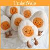 Carino peluche uovo sodo nordico per bambini, morbida e coccolosa bambola uovo