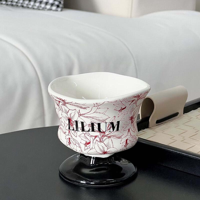 Shangqi Designer High-Footed Ceramic Coffee Cups