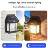 Outdoor Solar Waterproof Tungsten Filament Courtyard Light with Motion Sensor