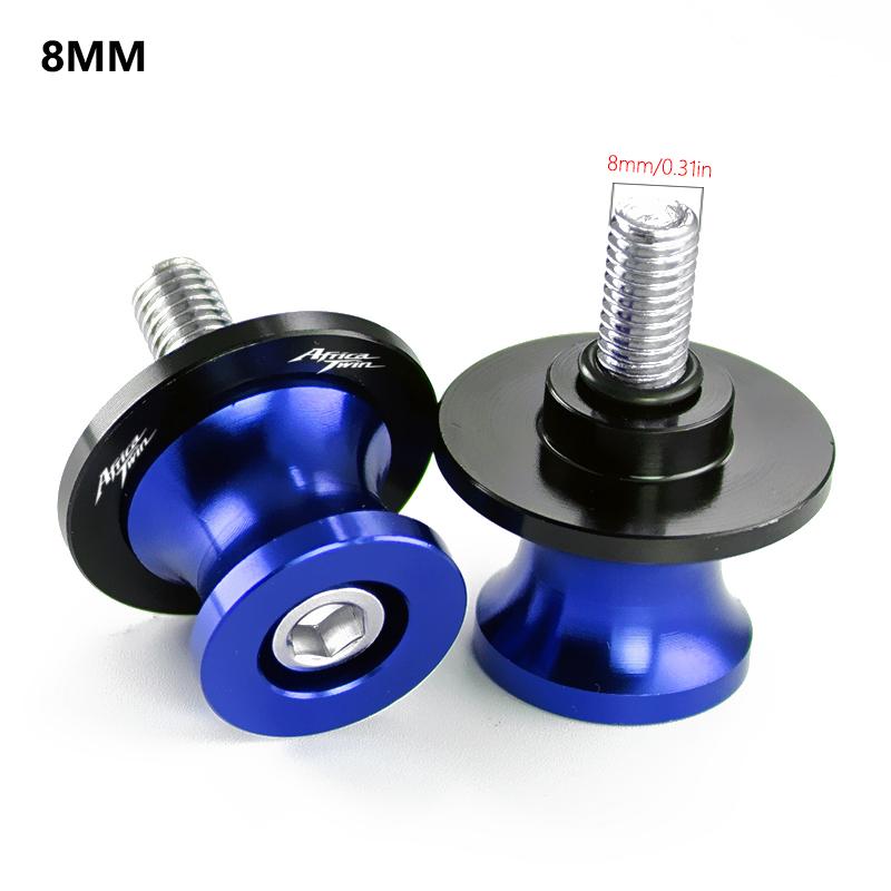 Für Honda CRF1100L CRF 1100 L Africa Twin Adventure Sports 2020-2025 Motorrad CNC Schwingarmspulen Hinterrad-Sturzpads Ständer-Schrauben