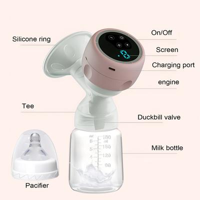 Portable Electric Breast Pump USB Chargable Silent Portable Milk Extractor Automatic Milker Comfort Breastfeeding