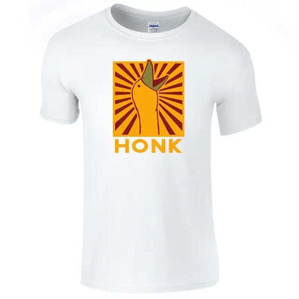 Beautiful Honk Goose Funny T shirt Funny Gift Tee Vintage T-shirt Oversized Gift Top Men Women Unisex