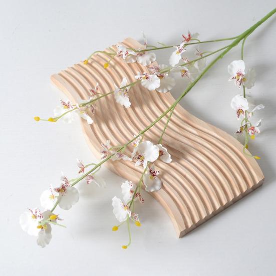 39" Artificial Phalaenopsis Flowers 5 Stems Faux Orchids Plants for Vase Bridal Shower Home Party Wedding Decoration