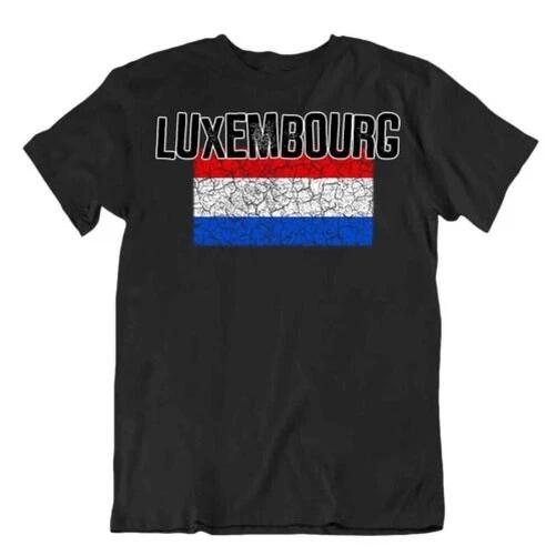 Flag T-Shirt Luxembourg Fashion Country Keepsake Gift Pride Logo M