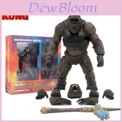 Collectible Godzilla Vs. King Kong Pvc Model Toy Poseable Arms And Legs 14cm/5.51in Size