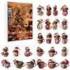 2025 Dachshund In Mug Advent Calendar 24-Day Christmas Countdown Box with Acrylic Ornaments Cute Dog Lover Gift