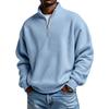 Men's Casual Zipper Pullover Hoodie - 2025 Autumn/Winter Collection