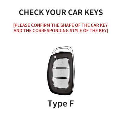 Suede Car Key Case Cover For Hyundai I30 I10 I40 Ix35 Elantra Ix25 Rina Festa Santa Fe Sonata Solaris Sonata Hybrid NEXO Tucson