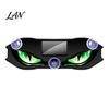 Solar Car Led Light Strip Devil Eyes for Windshield, Window Warning Sign with Three Smart Modes, Universal Lighting Kit LED Digital Panel, Suction Cup