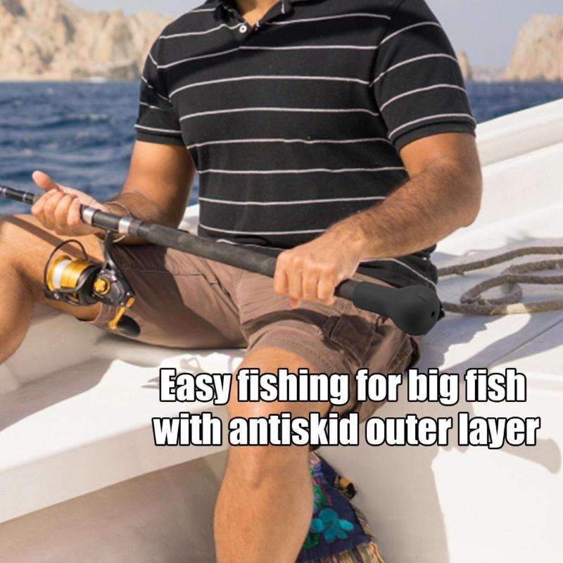 Fishing Rod Butt Cushion Fishing Rod Butt Caps Fishing Rod Holder, Shock Absorption Stand Up Fish Rod Holder for Sea