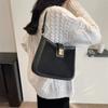 Retro Feminine Shoulder Bag Monochromatic Crossbody Bags Luxury Feminine Bags Simple and Elegant High Quality Korean Style New