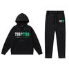 Streetwear Hooded Sweatshirt Set Loose Fit Embroidery Winter Casual Top Youth