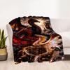 Gothic Style Blanket Ultra-Soft Perfect for Chair Livingroom Office for All Occasions Digital Print Suitable for Gifting Relatives and Friends