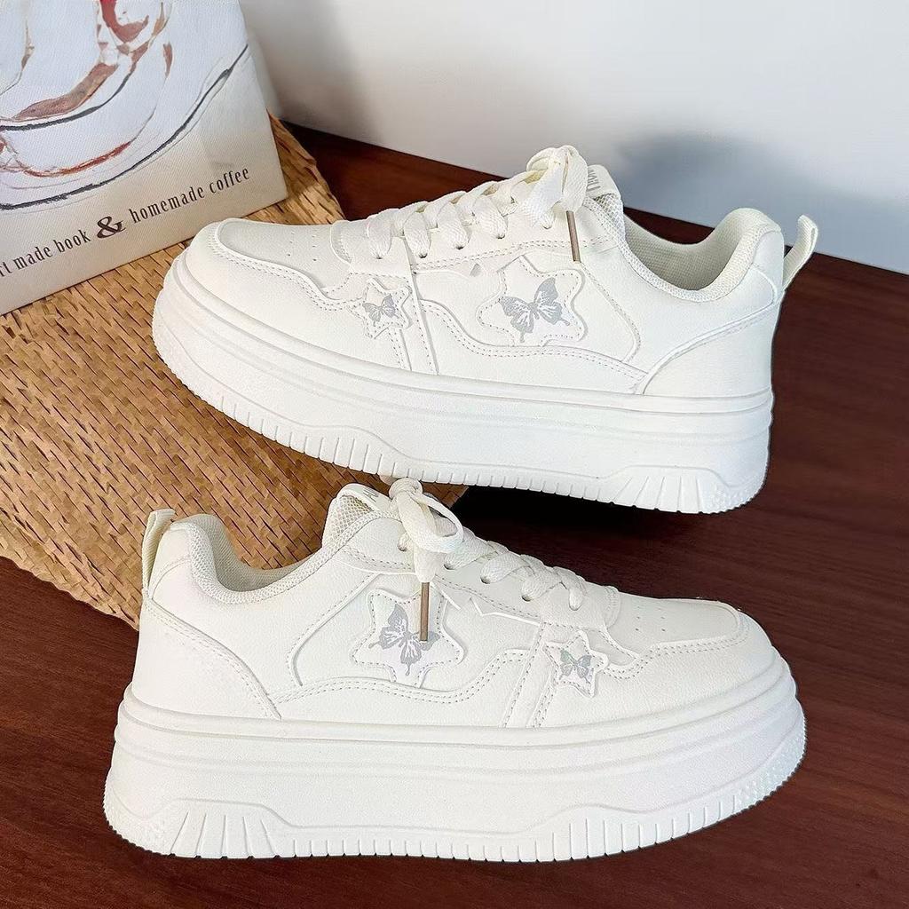 Muffin bottom autumn new casual shoes niche tide star sports board shoes
