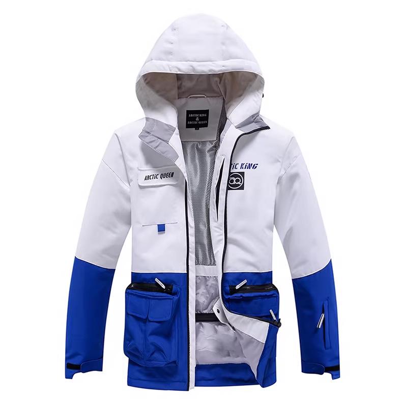 Costum de schi cald și rezistent la vânt pentru bărbați și femei - Jachetă snowboard stil coreean