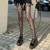Gothic Lolita Funny Ab Design Personality Fishnet Tights Women Sexy Mesh Bottom Body Stockings Punk Jk Girls Slim Legs Pantyhose