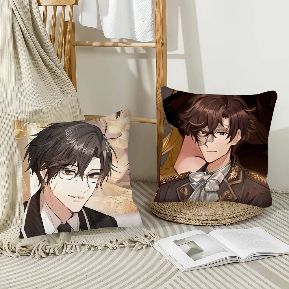 1Pc Mystic M-Messenger 707 Jumin Han Pillow Case Fashion Square Pillowcase Bedroom Sofa Room Ins Decoration Leisure