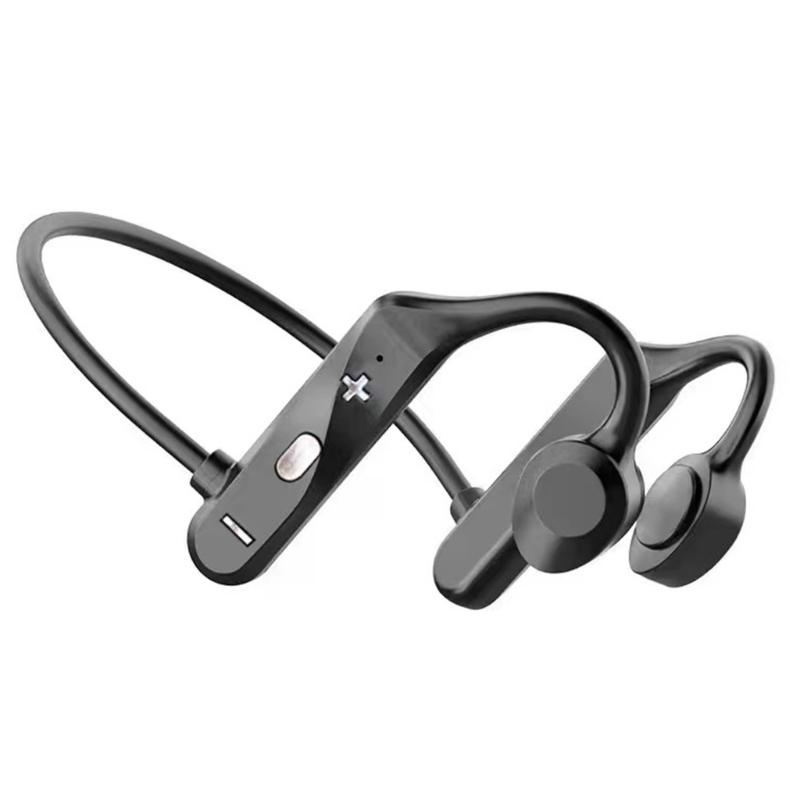 

K69 Real Bone Conduction Earphones BLE5.2 Wireless Bluetooth-compatible Headset Open-Ear Sports Earphone with Mic 1 чорний