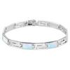 Hawaiianische Opal Halskette & Armband Set mit bunten Edelsteinen