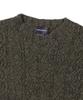 THISISNEVERTHAT Cable Knit Sweater Brown