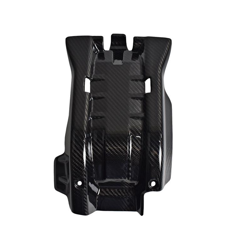 Carbon Fiber Skid Plate for 20+ KTM 250/350 EXC Motorcycles - Modified 3K
