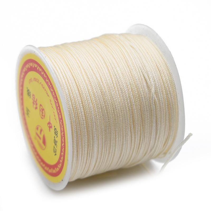 חוט ניילון 0.8 מ"מ חוט סיני קשר סיני חוט מקראמה צמיד שרשרת חוט שזור ל-DIY שרשרת שנדלה גדיל חרוזים יצירה