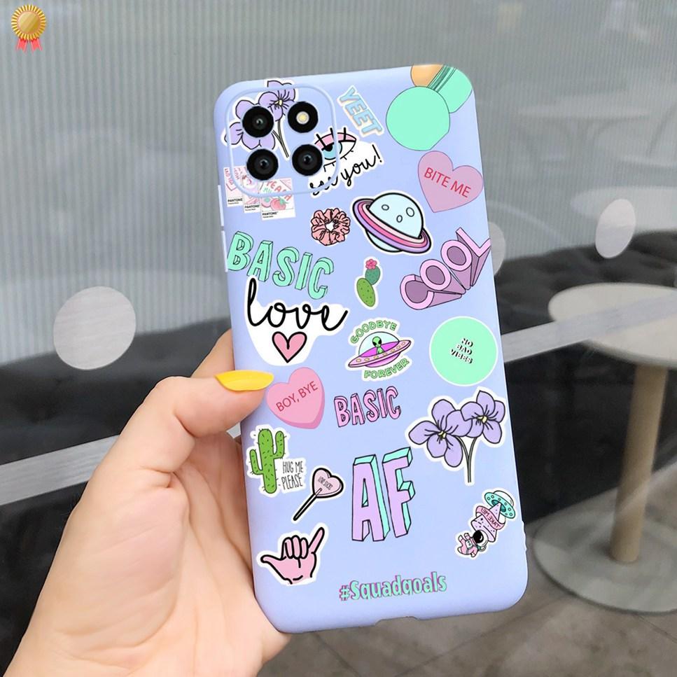 For Samsung A22 A22S 5G Case Cute Flower Butterfly Shockproof Silicone TPU Cover For Samsung Galaxy A22 A22S 5G Phone Case Funda