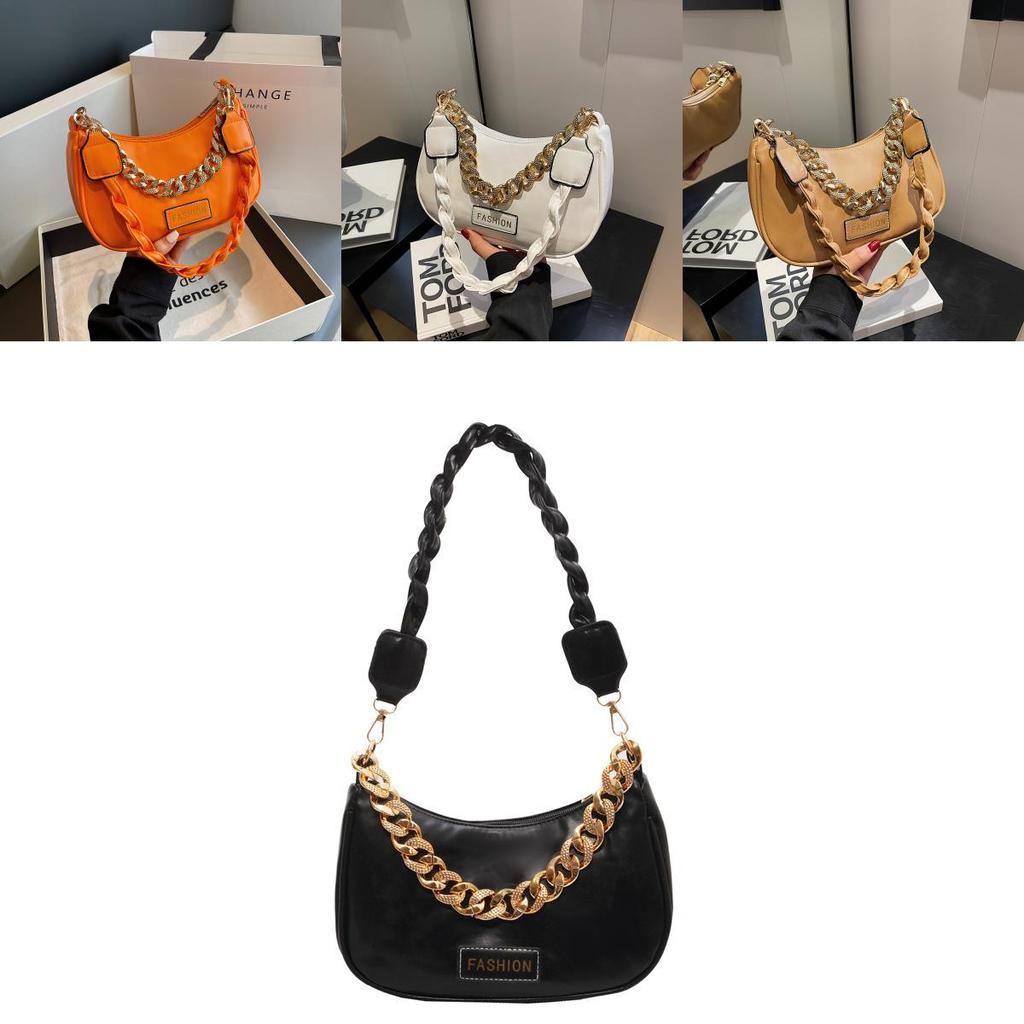 Stylish Korean Fashion Women's Chain Handbag Summer Shoulder Bag For Daily Use