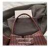 Large Capacity French Woven Underarm Handbag - Women's Luxury Fashion Tote