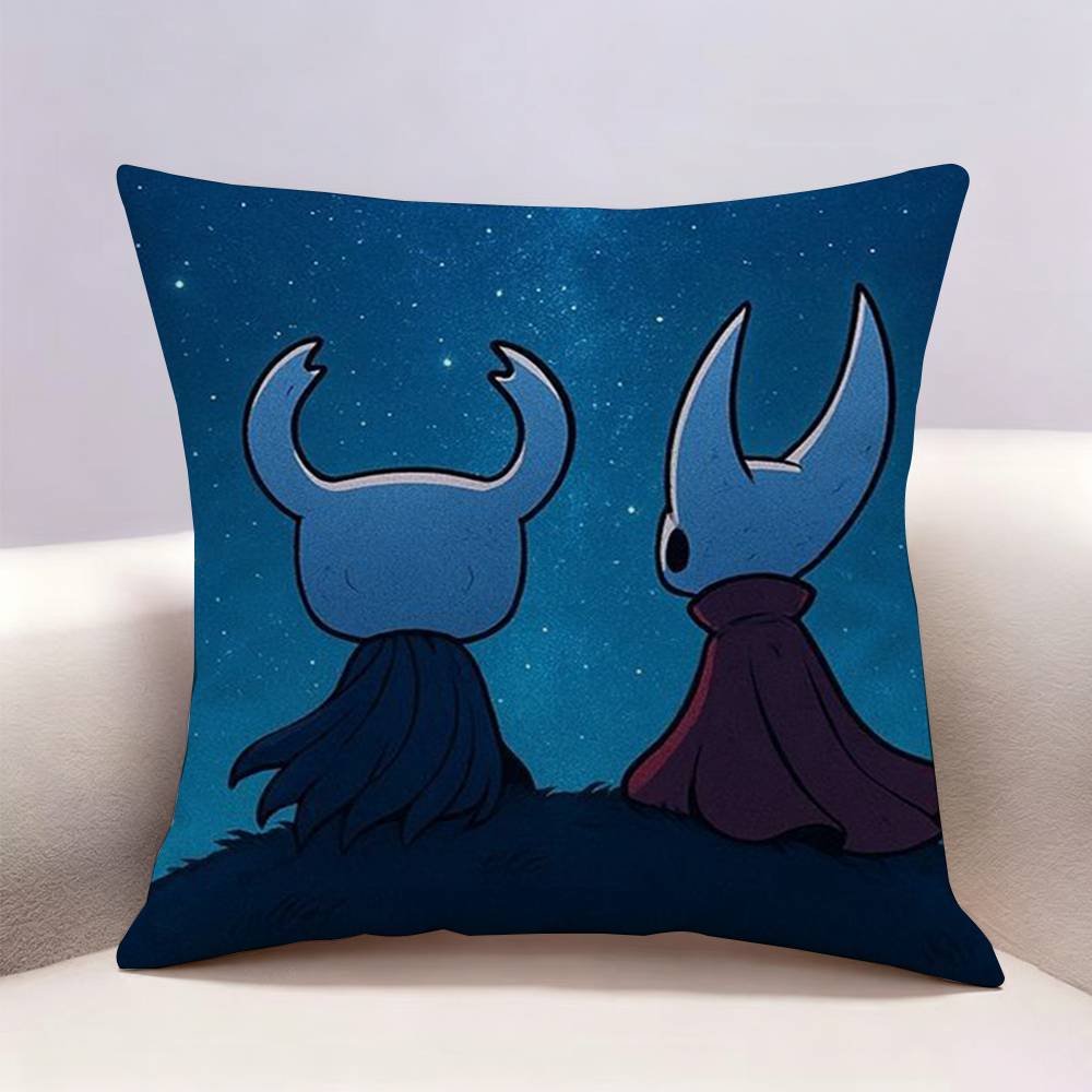 Opular Hot Hollow Knight SilksongCool Doublesided Print Pillow Case for Sofa Living Room Home Office Decor Protective Cover