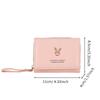 Luxury Women'S Small Wallet Female Card Holder Short Wallets With Coin Purse For Woman Ladies Pu Leather Hasp Mini Clutch