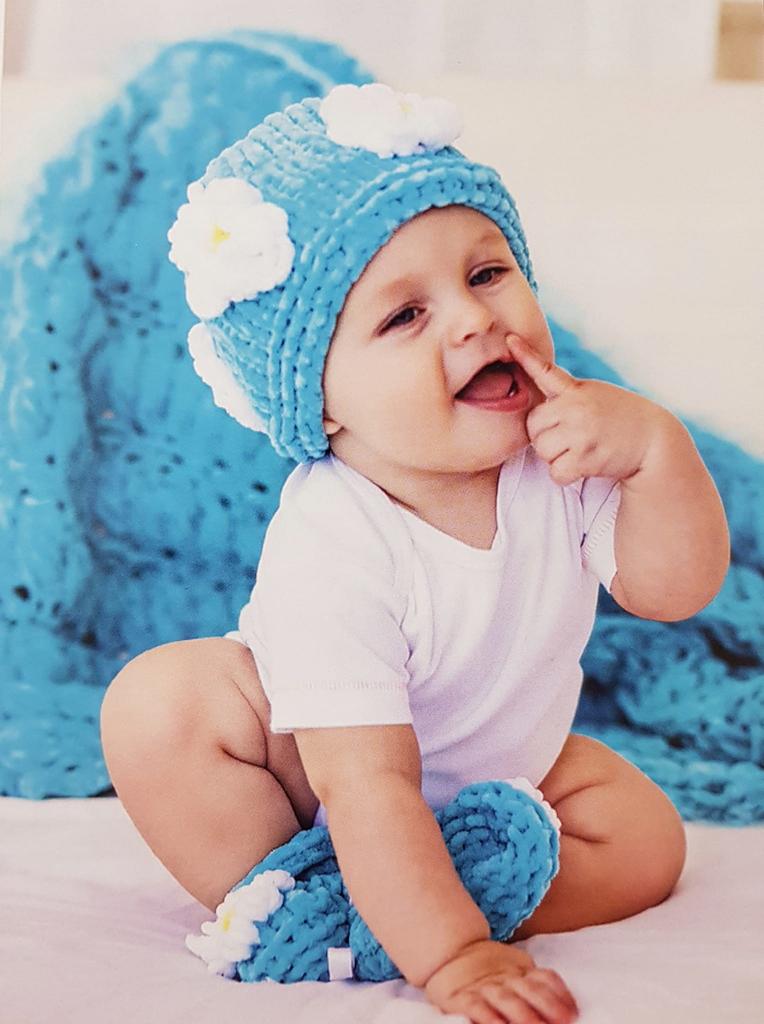 Himalaya chunky yarn dolphin baby ecru 80308