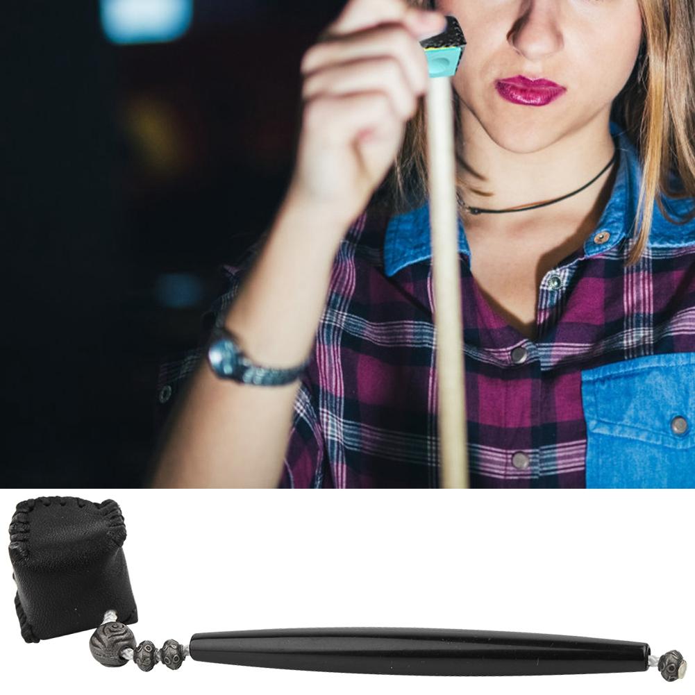 Snooker Billiard Chalk Case Pen design Portable Billiards Accessory (Black)