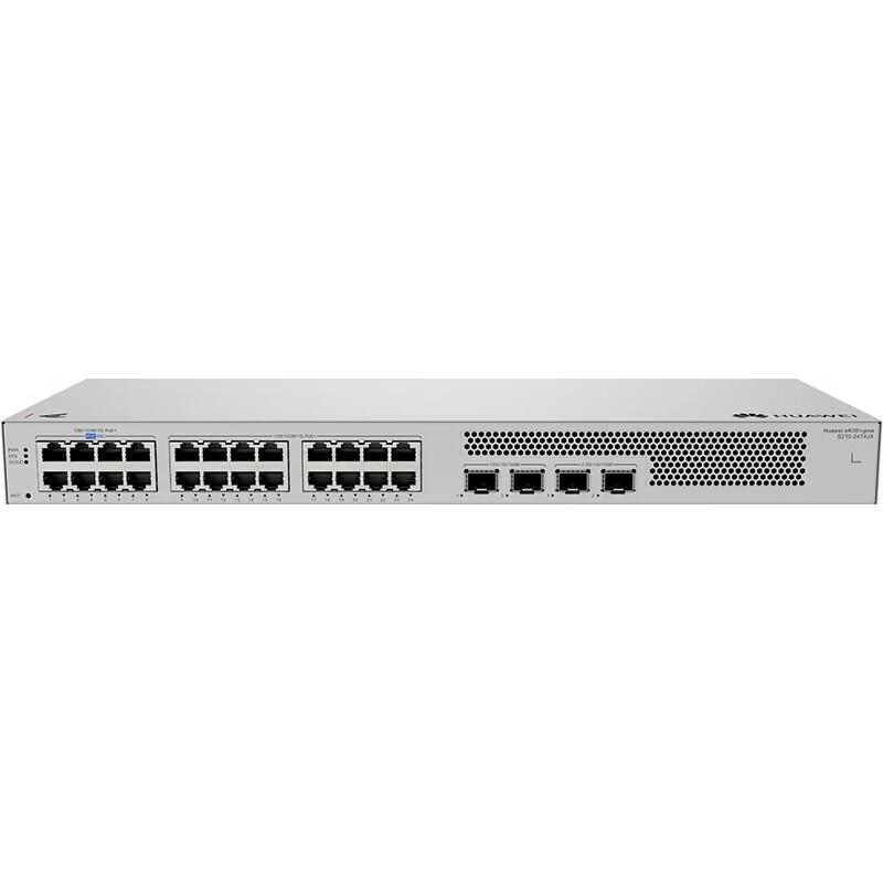 Huawei Kunling S210-24T4JX 24-Port Gigabit Web Managed Switch CN Plug (adapter Included)