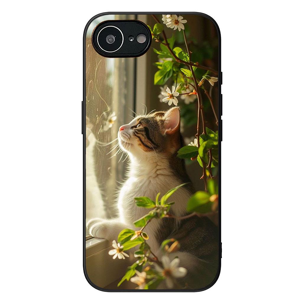 Cat Cartoon Kitten Cats Protective Cover for Apple iPhone 16 17 Air 14 15 Pro Max Plus 16+ 16E 14+ ProMax Phone Case iPhone 14 Pro