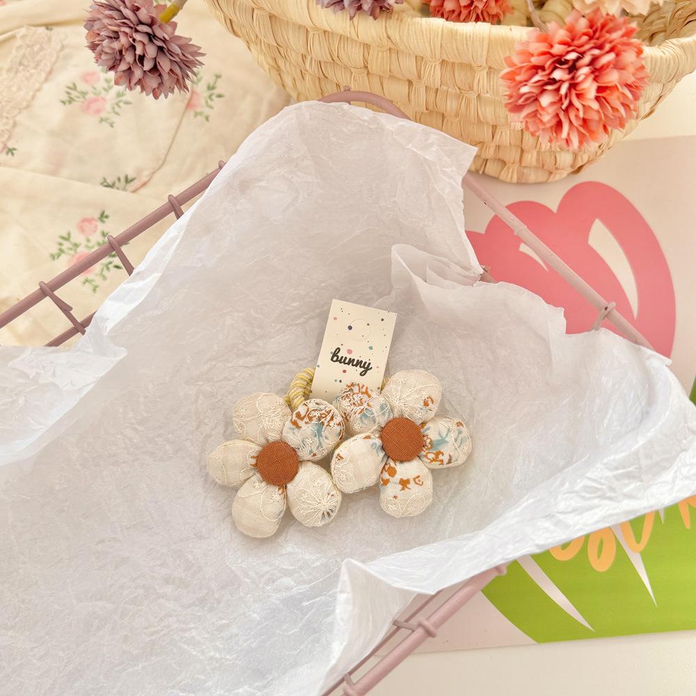 

2 шт. Эластичные резинки для волос Детские резинки для волос Резинки Милый бант Цветок Скранчи Держатель для хвостика Детские аксессуары для волос