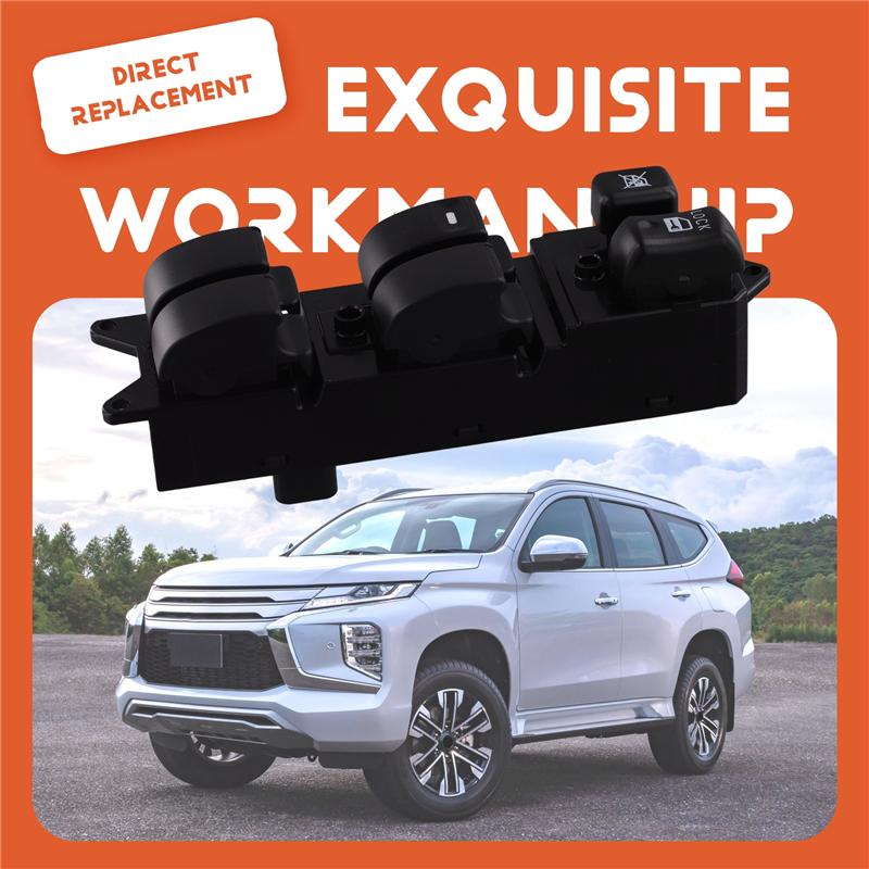 L10A For Mitsubishi Pajero V97 V93 2008- Compatible 8608A110 Window Driver' S Switch Lift Control Button