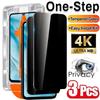 Privacy Tempered Glass Screen Protectors with Easy Install Kit for Xiaomi Mi Poco C71 Anti-scratch Anti-spy Shatterproof Films