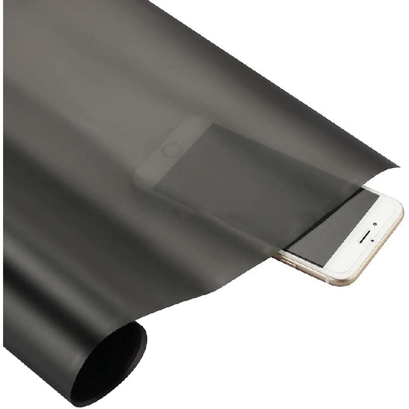 Matte Black Headlight Tail Fog Light Vinyl Film Universal 100X30Cm