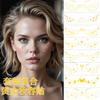 Butterfly Star Bronzing Face Makeup Sticker Party Tattoo Sticker Tattoo Qixi Festival