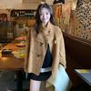 Palton Gros Călduros din Lână Iarnă Toamnă Modă Jachetă Largă din Tweed Casual Oversized Îmbrăcăminte Exterioară Stil Popular