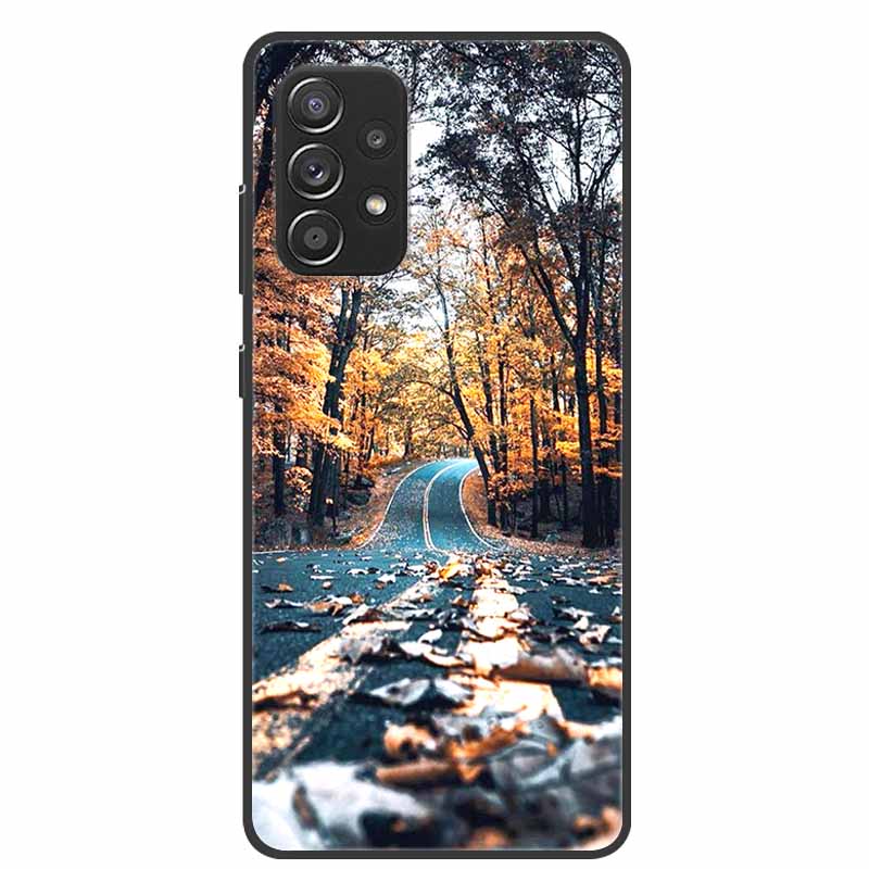 Für Coque Samsung A52s 5G Hülle Stoßfeste weiche Silikon-TPU-Rückseite für Samsung Galaxy A52s 5G Handyhüllen A52 S Niedlicher Cartoon