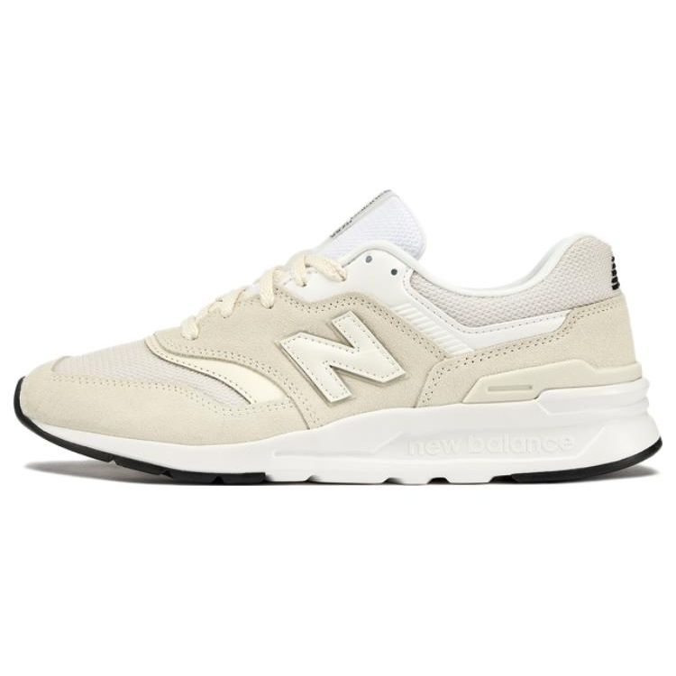 New Balance 997H Women Beige Mid Top Casual Running Shoes Simple Versatile Synthetic Leather Fabric CW997HTJ 36