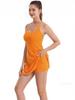 High-Demand Anti-Exposure Sports Dress with Built-in Shorts, Removable Pads & Pockets for Yoga