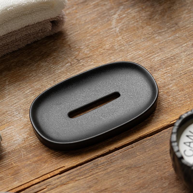 

Простая керамическая мыльница для отеля, туалета, креативная сливная мыльница-держатель, органайзер для мыла, скандинавские домашние аксессуары для ванной комнаты