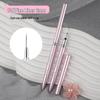 Ultra-Fine French Tip Cross-Stitch & Nail Art Pen - Metallic Cat Eye Flower Outliner